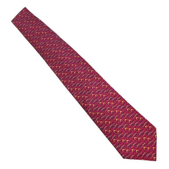 NWOT Pineda Covalin LIMITED EDITION Mexican Heritage San Antonio 100% Silk Tie - Picture 1 of 6